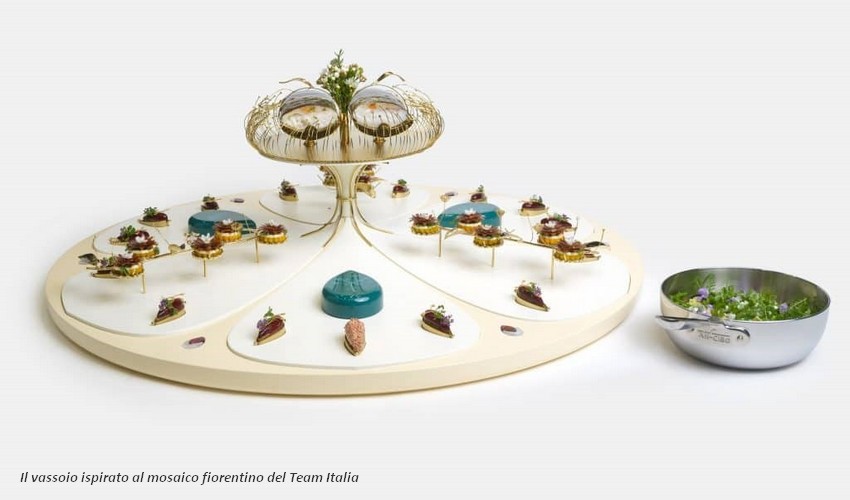 Bocuse Team Italia vassoio